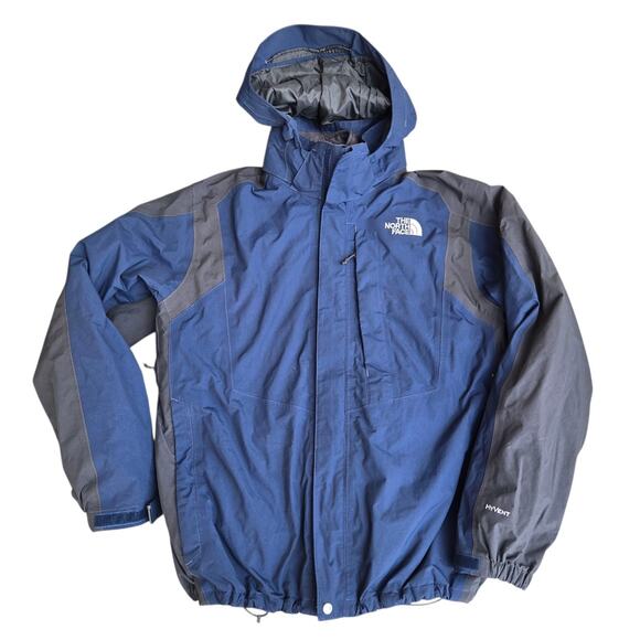 THE NORTH FACE HyVent Mens XL Hooded Jacket 2 In 1 With Liner - Picture 1 of 10